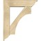 Ekena Millwork Westlake Traditional Rough Sawn Bracket w/ Offset Brace, Douglas Fir, 8"W x 32"D x 38"H BKT0806X32X38WTL01RDF - alternate 3